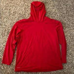 Nike Dry Fit Hooded Light Weight LS